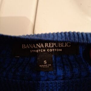 Banana Republic stretch cotton fitted sweater for women